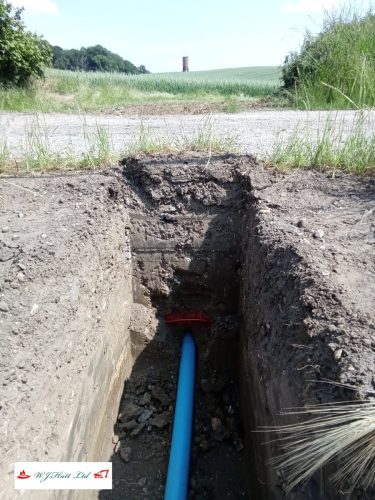 Thrust moling with a view