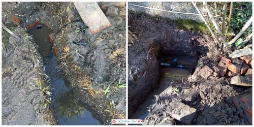 One small leaking stopcock can create such a lot of water!